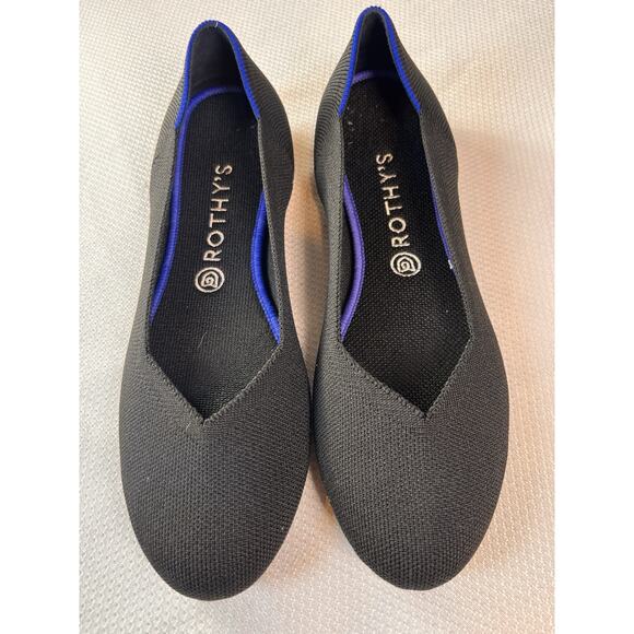 Rothy's Shoes - ROTHY'S Classic Black Round Toe Ballet Flats US 10.5 US UK 8